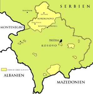 Serben im Kosovo
