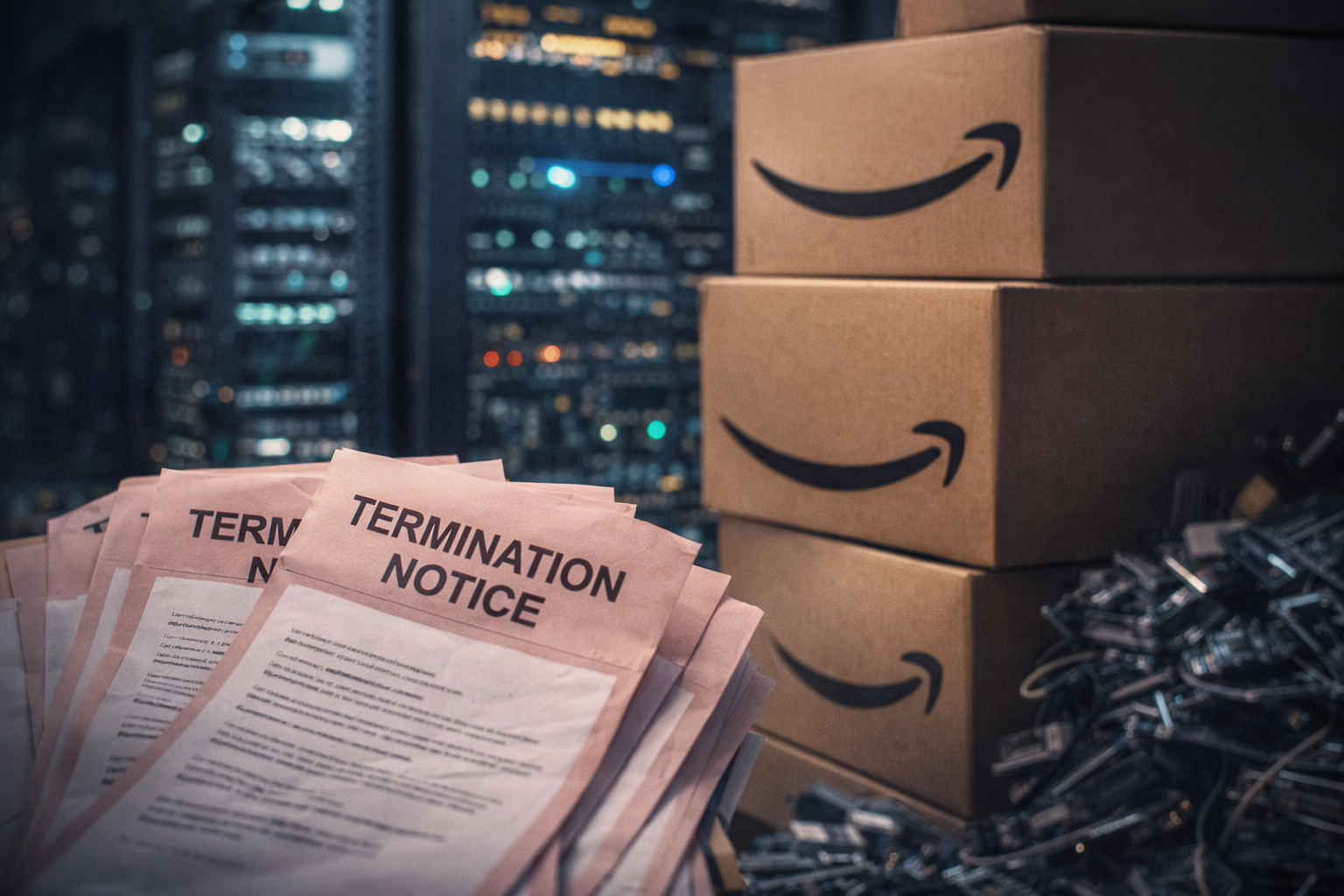 Technologiebranche 2026 Bis jetzt 30.700 Kündigungen (52% davon allein bei Amazon)